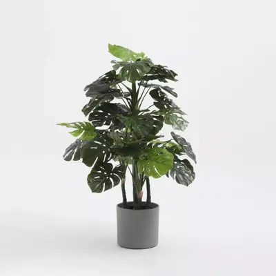 Mica Decorations bloempot Era rond 32.5x31cm grijs mat - afbeelding 5