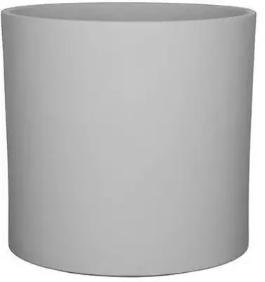 Mica Decorations bloempot Era rond 32.5x31cm lichtgrijs mat