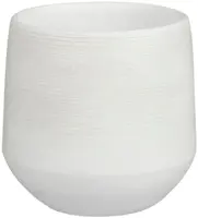 Mica Decorations bloempot Evora 19x18cm off white kopen?