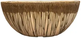 Mica Decorations bloempot falco  0x17cm bruin - afbeelding 1