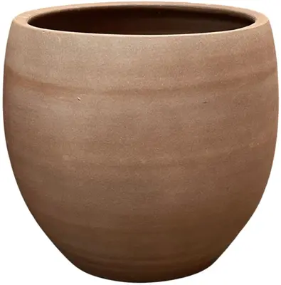 Mica Decorations bloempot pescara terracotta 48x44cm taupe terra - afbeelding 2