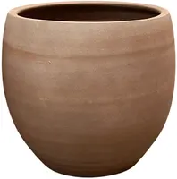 Mica Decorations bloempot pescara terracotta 48x44cm taupe terra - afbeelding 2