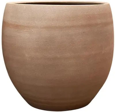Mica Decorations bloempot pescara terracotta 48x44cm taupe terra - afbeelding 1