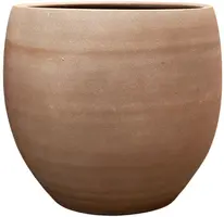 Mica Decorations bloempot pescara terracotta 48x44cm taupe terra - afbeelding 1