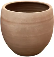 Mica Decorations bloempot pescara terracotta 48x44cm taupe terra - afbeelding 3
