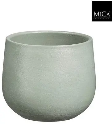 Mica Decorations bloempot sevilla terracotta 17x15cm grijs