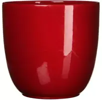 Mica Decorations bloempot Tusca 14.5x14cm donkerrood kopen?