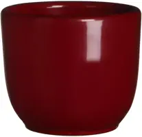 Mica Decorations bloempot Tusca 7,5x6,5 cm donkerrood kopen?