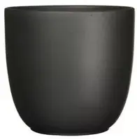 Mica Decorations bloempot Tusca rond 10x9 cm zwart mat kopen?