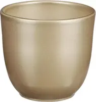 Mica Decorations bloempot Tusca rond 12x11 cm goud kopen?
