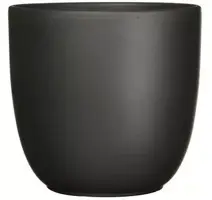 Mica Decorations bloempot Tusca rond 17x16 cm zwart mat kopen?