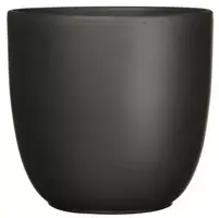 Mica Decorations bloempot Tusca rond 19,5x18,5 cm zwart mat kopen?