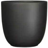Mica Decorations bloempot Tusca rond 22,5x20 cm zwart mat kopen?