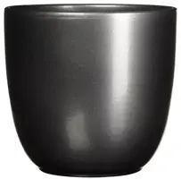 Mica Decorations bloempot Tusca rond 25x23 cm antraciet kopen?