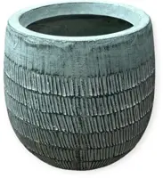 Mica Decorations bloempot Zembla 23,5x22,5cm licht groen - afbeelding 1