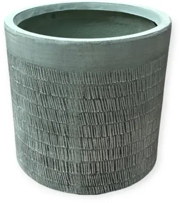Mica Decorations bloempot Zembla 31x30,5cm licht groen - afbeelding 1