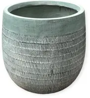 Mica Decorations bloempot Zembla 42,5x41,5cm licht groen - afbeelding 1