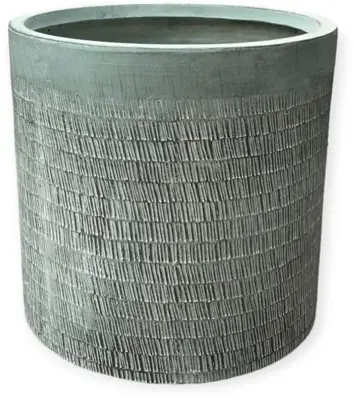 Mica Decorations bloempot Zembla 44,5x43,5cm licht groen - afbeelding 1