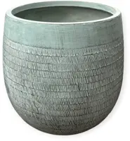 Mica Decorations bloempot Zembla 55,5x53,5cm licht groen - afbeelding 1