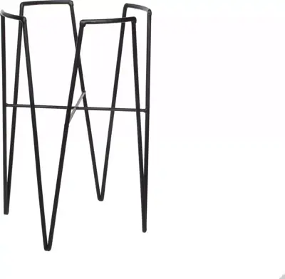 Mica Decorations Blom plant stand zwart h38cm