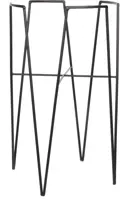 Mica Decorations Blom plant stand zwart h50cm kopen?