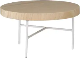 Mica Decorations Cesar decoratie tafel wit - h11,5xd20cm kopen?