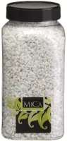 Mica Decorations decoratie gravel wit 650ml