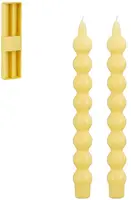 Mica Decorations dinerkaars bol 25cm geel  kopen?