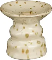 Mica Decorations kandelaar keramiek deco 11x11cm beige kopen?