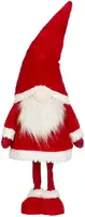 Mica Decorations kerstfiguur polyester gnoom 30x21x80cm rood kopen?