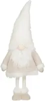 Mica Decorations kerstfiguur polyester gnoom 30x21x80cm wit kopen?