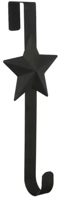 Mica Decorations kranshanger ster zwart  - afbeelding 1