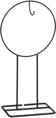 Mica Decorations kranshouder staand zwart  - afbeelding 1