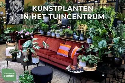 Mica Decorations kunst hangplant ficus 81cm groen - afbeelding 2