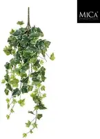 Mica Decorations kunst hangplant hedera 71cm groen - afbeelding 1