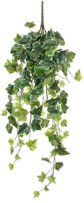 Mica Decorations kunst hangplant hedera 71cm groen - afbeelding 1