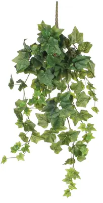 Mica Decorations kunst hangplant hedera 71cm groen - afbeelding 1