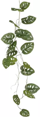 Mica Decorations kunst hangplant monstera 115cm groen - afbeelding 1