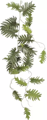 Mica Decorations kunst hangplant philodendron selloum 115cm groen - afbeelding 1