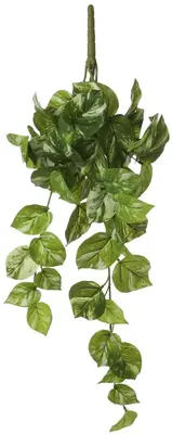Mica Decorations kunst hangplant pothos 58cm groen - afbeelding 1