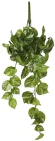 Mica Decorations kunst hangplant pothos 58cm groen - afbeelding 1