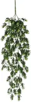 Mica Decorations kunst hangplant schefflera 75cm groen - afbeelding 1