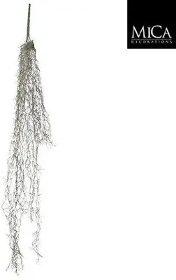 Mica Decorations kunst hangplant tillandsia 115cm groen - afbeelding 1