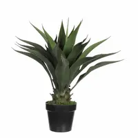 Mica Decorations kunstplant agave 60cm groen - afbeelding 1