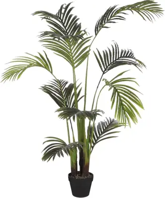 Mica Decorations kunstplant areca palm 150cm groen - afbeelding 1