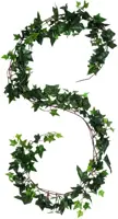 Mica Decorations kunstplant hedera 180cm groen - afbeelding 1