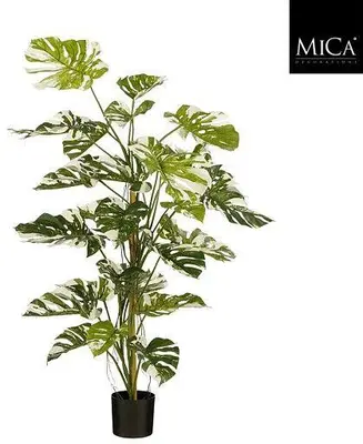 Mica Decorations kunstplant monstera 140cm groen - afbeelding 1