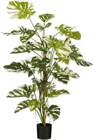 Mica Decorations kunstplant monstera 140cm groen - afbeelding 1
