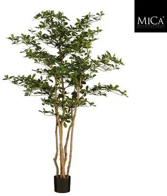 Mica Decorations kunstplant olijf 183cm groen - afbeelding 1
