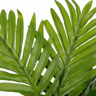 Mica Decorations kunstplant palm 45cm groen - afbeelding 4